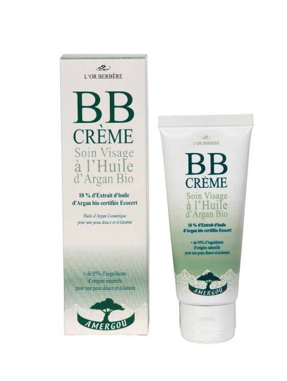 BB cream with organic Argan oil -  clear